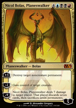 Nicol Bolas, Planeswalker M13-199 Mythic Good Englisch