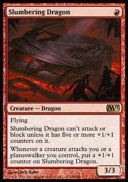 Slumbering Dragon M13-148 Rare Light Played Englisch