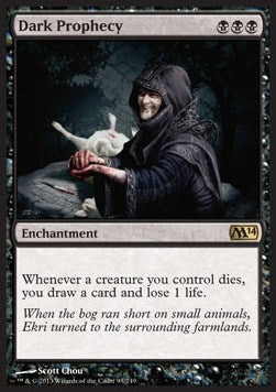 Dark Prophecy M14-93 Rare Light Played Englisch
