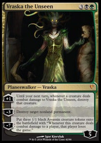 Vraska the Unseen DDM- Mythic Excellent Englisch Foil