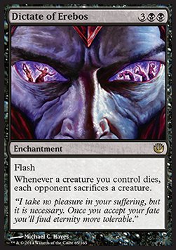 Dictate of Erebos JOU-65 Rare Good Englisch
