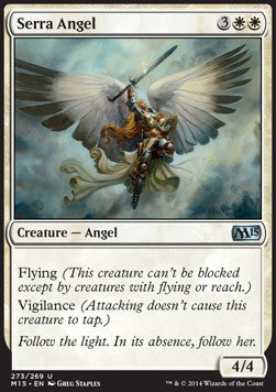 Serra Angel M15-273 Uncommon Light Played Englisch