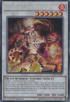 Vulcan der Göttliche LC5D-DE249 Secret Rare Good Deutsch 1. Auflage