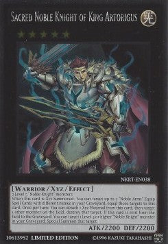 Heiliger edler Ritter von König Artorigus NKRT-DE038 Platinum Rare Light Played Deutsch