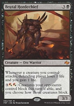 Brutal Hordechief FRF-64 Mythic Excellent Englisch