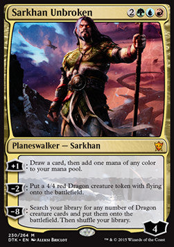 Sarkhan Unbroken DTK-230 Good Englisch