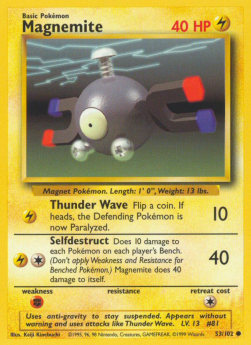 Magnemite BS-53 Common Poor Englisch