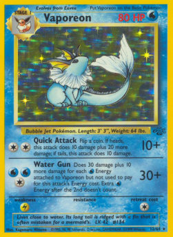 Aquana JU-12 Holo Rare Light Played Deutsch