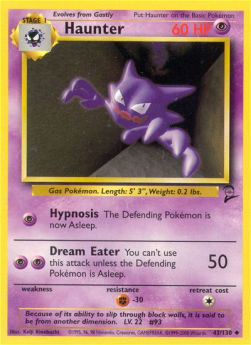 Haunter B2-43 Uncommon Excellent Englisch
