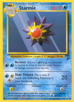 Starmie B2-94 Common Excellent Englisch