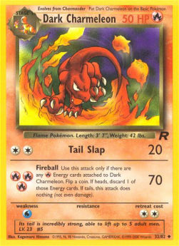 Dark Charmeleon TR-32 Uncommon Excellent Englisch