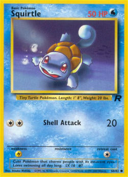 Squirtle TR-68 Common Poor Englisch