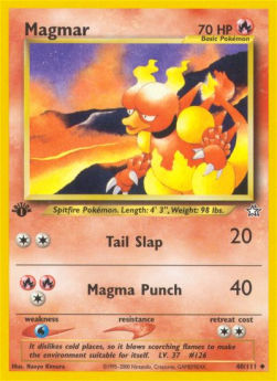 Magmar NG-40 Uncommon Good Deutsch