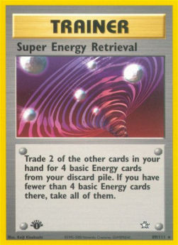 Super-Energiezurückgewinnung NG-89 Rare Poor Deutsch