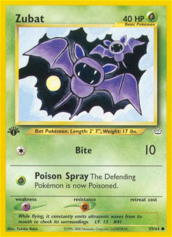 Zubat NR-59 Common Excellent Deutsch