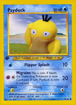 Psyduck NDE-79 Common Excellent Englisch