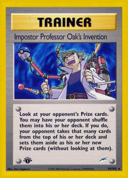 Impostor Professor Oak's Invention NDE-94 Rare Light Played Englisch