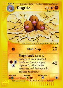 Digdri EX-10 Holo Rare Excellent Deutsch