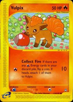 Vulpix AQ-116 Common Light Played Deutsch