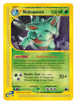Nidoqueen SK-22 Rare Light Played Deutsch