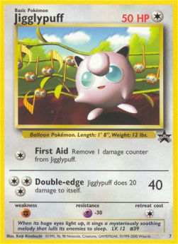Jigglypuff WP-7 Promo Poor Englisch