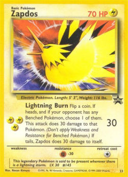 Zapdos WP-23 Promo Poor Deutsch