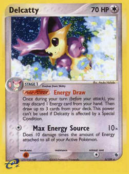 Enekoro (Energy Draw) RS-5 Holo Rare Light Played Deutsch