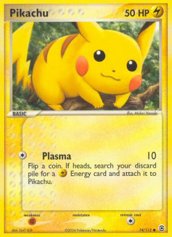 Pikachu FL-74 Common Near Mint Deutsch