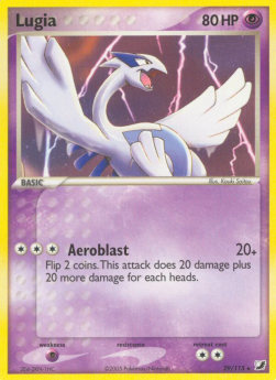 Lugia UF-29 Rare Poor Englisch