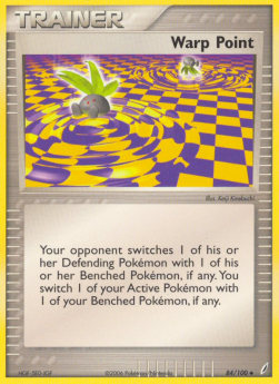 Warp Point CG-84 Uncommon Excellent Englisch Reverse Holo