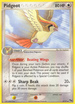 Pidgeot POP2-2 Rare Good Englisch