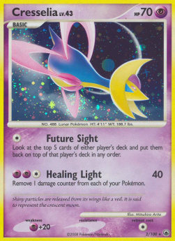 Cresselia Lv.43 MD-2 Holo Rare Good Deutsch
