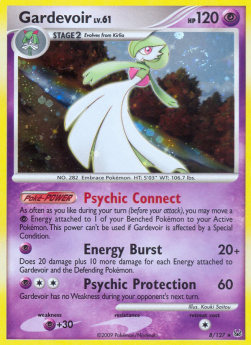 Guardevoir Lv.61 PL-8 Holo Rare Light Played Deutsch