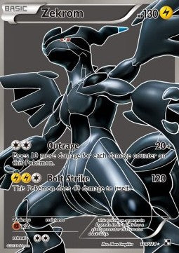 Zekrom BLW-114 Ultra Rare Light Played Deutsch