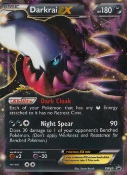 Darkrai EX BW-46 Promo Light Played Deutsch