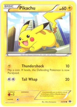 Pikachu NXD-39 Common Played Deutsch Reverse Holo