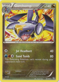 Garchomp DRX-91 Rare Light Played Englisch