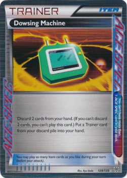 Dowsing Machine PLS-128 Holo Rare Played Englisch