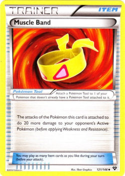 Muscle Band XY-121 Uncommon Light Played Englisch