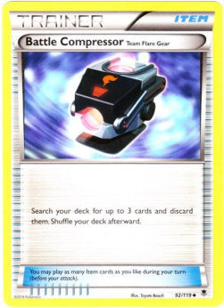 Battle Compressor Team Flare Gear PHF-92 Uncommon Good Englisch