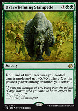 Overwhelming Stampede MM2-153 Rare Good Englisch
