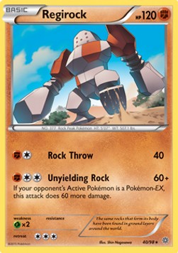 Regirock AOR-40 Rare Played Deutsch