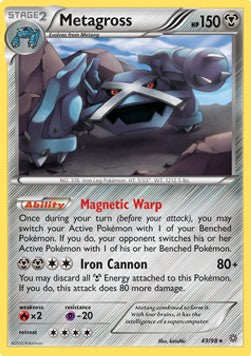 Metagross AOR-49 Rare Poor Deutsch