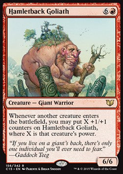 Hamletback Goliath C15-156 Rare Good Englisch