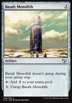 Basalt Monolith C15-244 Uncommon Light Played Englisch