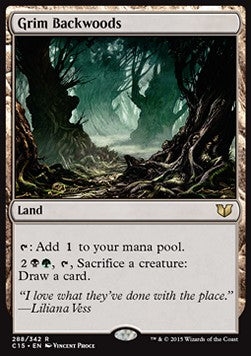 Grim Backwoods C15-288 Rare Good Englisch