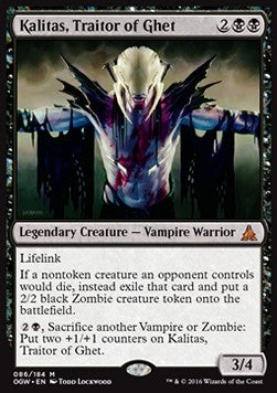 Kalitas, Traitor of Ghet OGW-86 Mythic Light Played Englisch