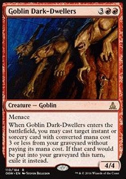 Goblin Dark-Dwellers OGW-110 Rare Excellent Englisch