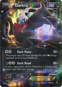 Darkrai EX BKP-74 Ultra Rare Light Played Englisch