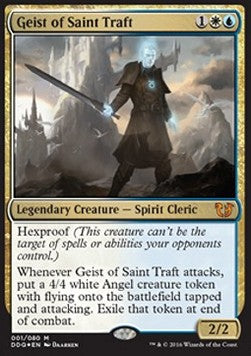 Geist of Saint Traft DDQ-1 Mythic Excellent Englisch Foil